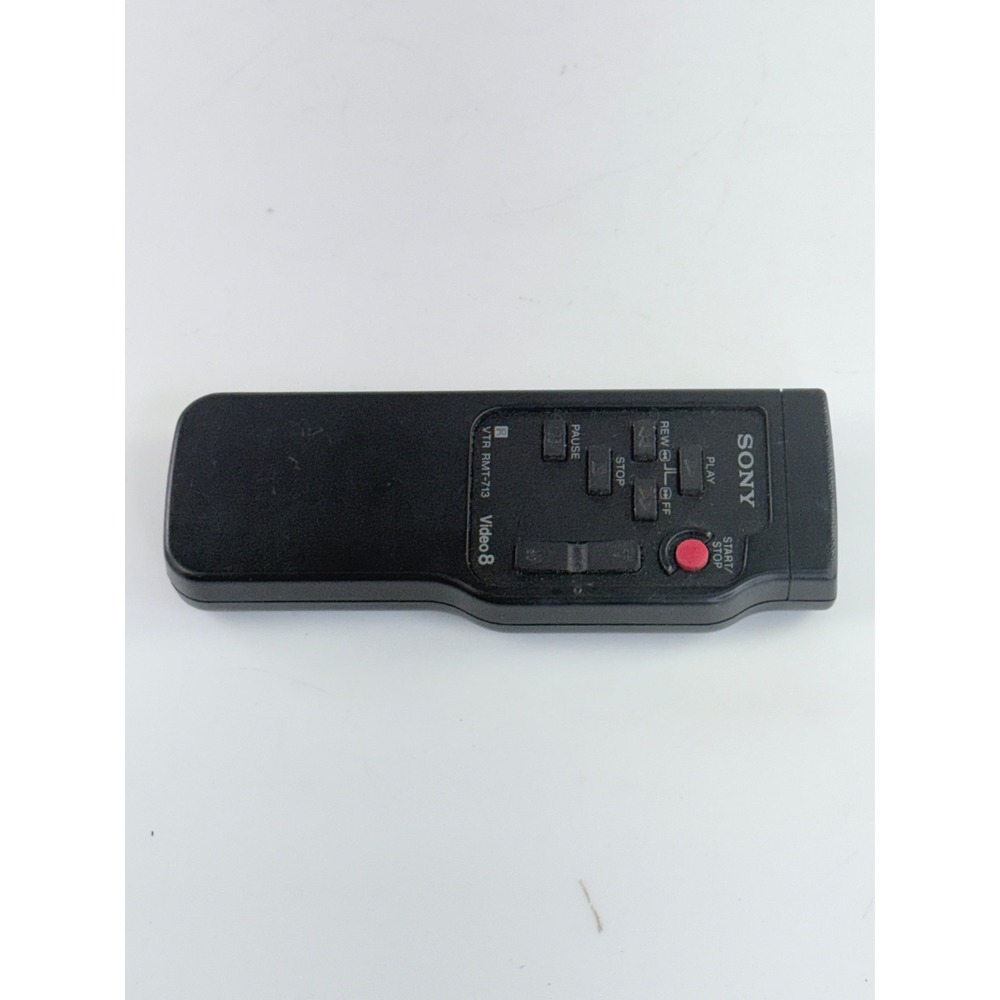Sony RMT-713 VTR Video 8 Camcorder Remote Control OEM Genuine Untested - Picture 4 of 8
